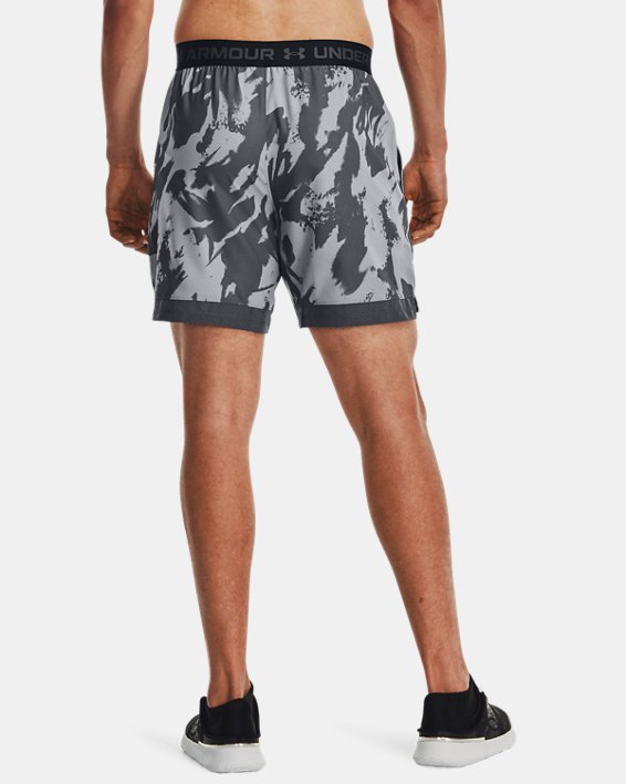Men's UA Vanish Woven 6" Printed Shorts in Gray image number 1